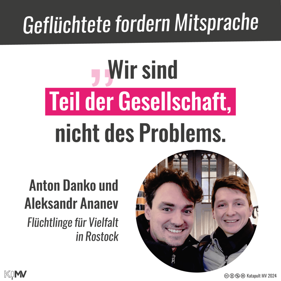 Geflüchtete fordern Mitsprache: „Wir sind Teil der Gesellschaft