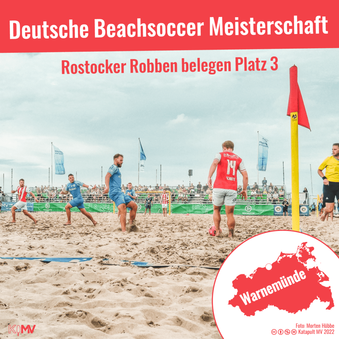 Rostocker Robben gegen die Bavaria Beach Bazis aus München