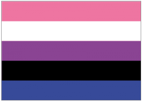 Genderfluide Flagge