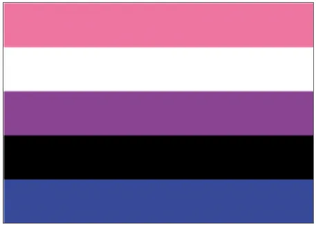 Genderfluide Flagge