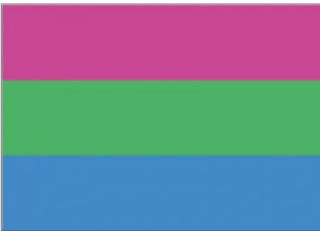 Polysexuelle Flagge