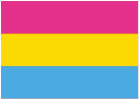 Pansexuelle Flagge