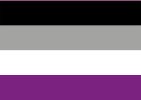 Asexuelle Flagge