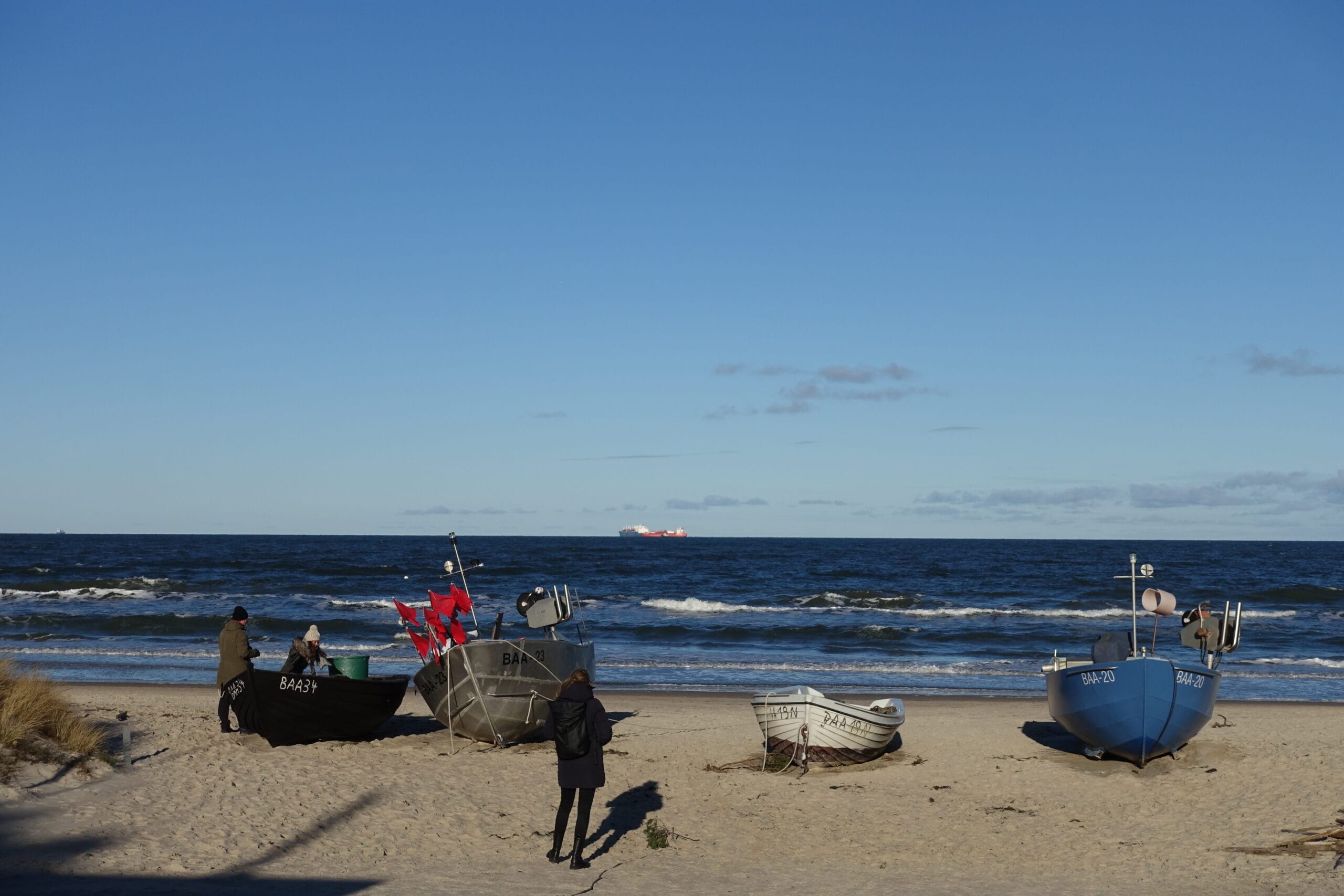 Ostseestrand in Baabe auf Rügen