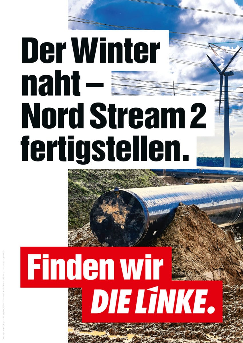 Die Linke mit dem Argument: Winter