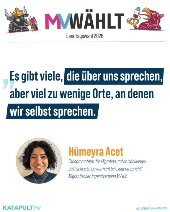Hümeyra Acet: "Es gibt viele, die über uns sprechen, aber viel zu wenige Orte, an denen wir selbst sprechen."